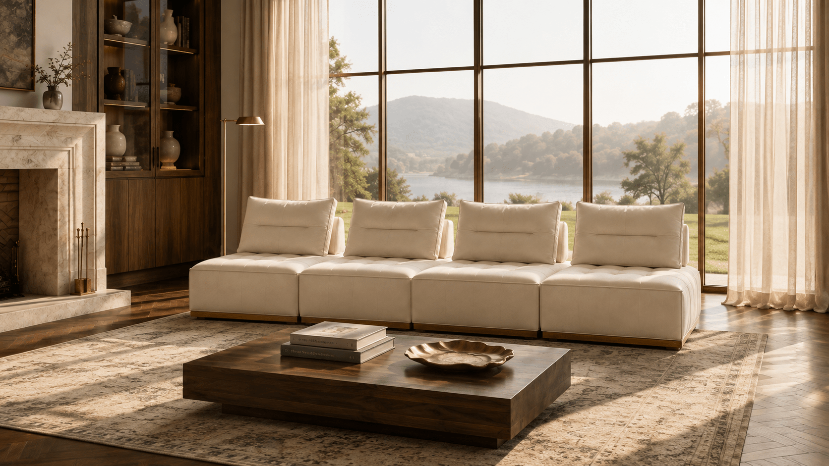 How to Style a Cream Sofa Without Making the Room Feel Flat - WinSpaces