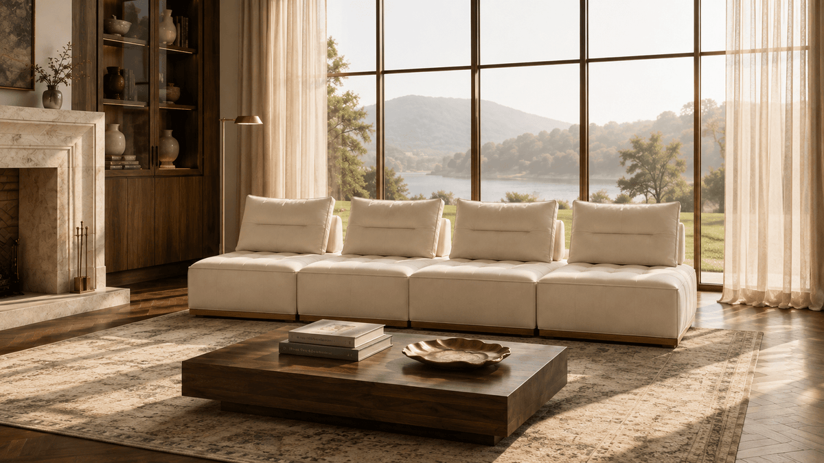 How to Style a Cream Sofa Without Making the Room Feel Flat - WinSpaces
