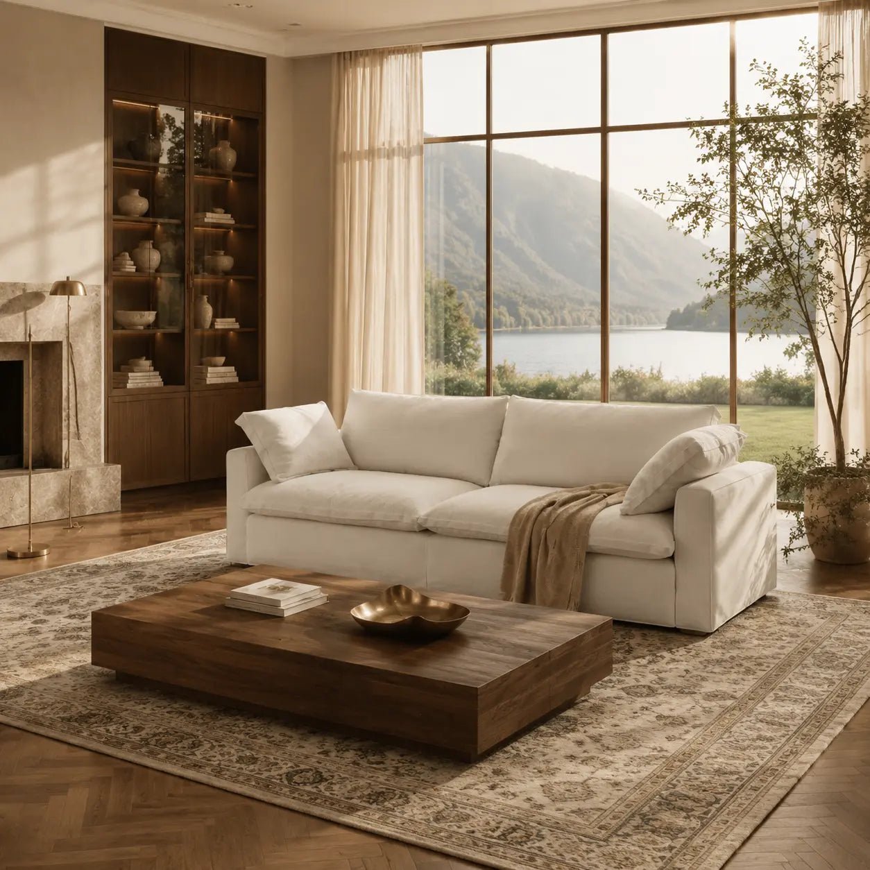 Lunara Cloud Linen SofaWinSpaces