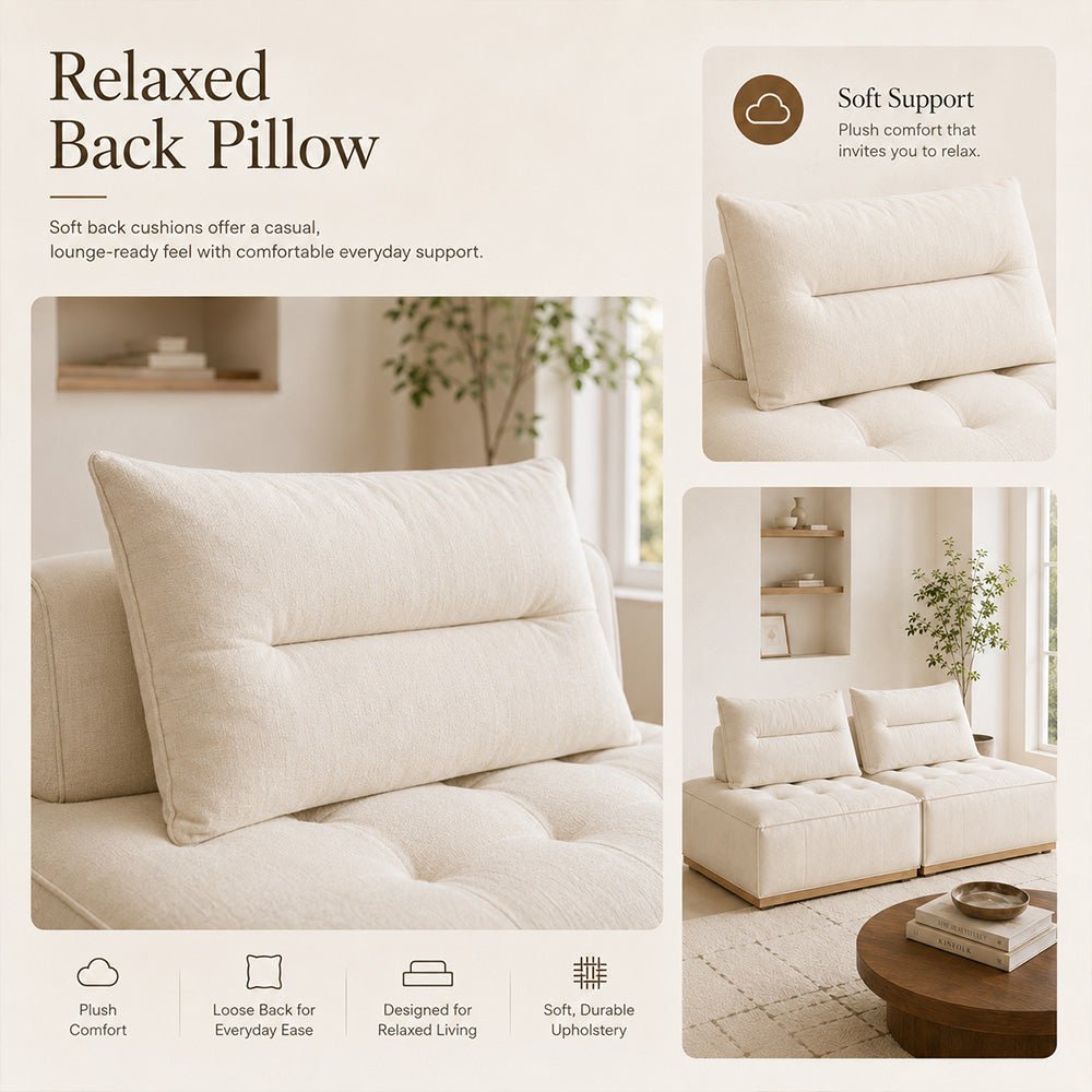 Maren Nubuck Leather Modular Sofa, product view 11 by WinSpaces