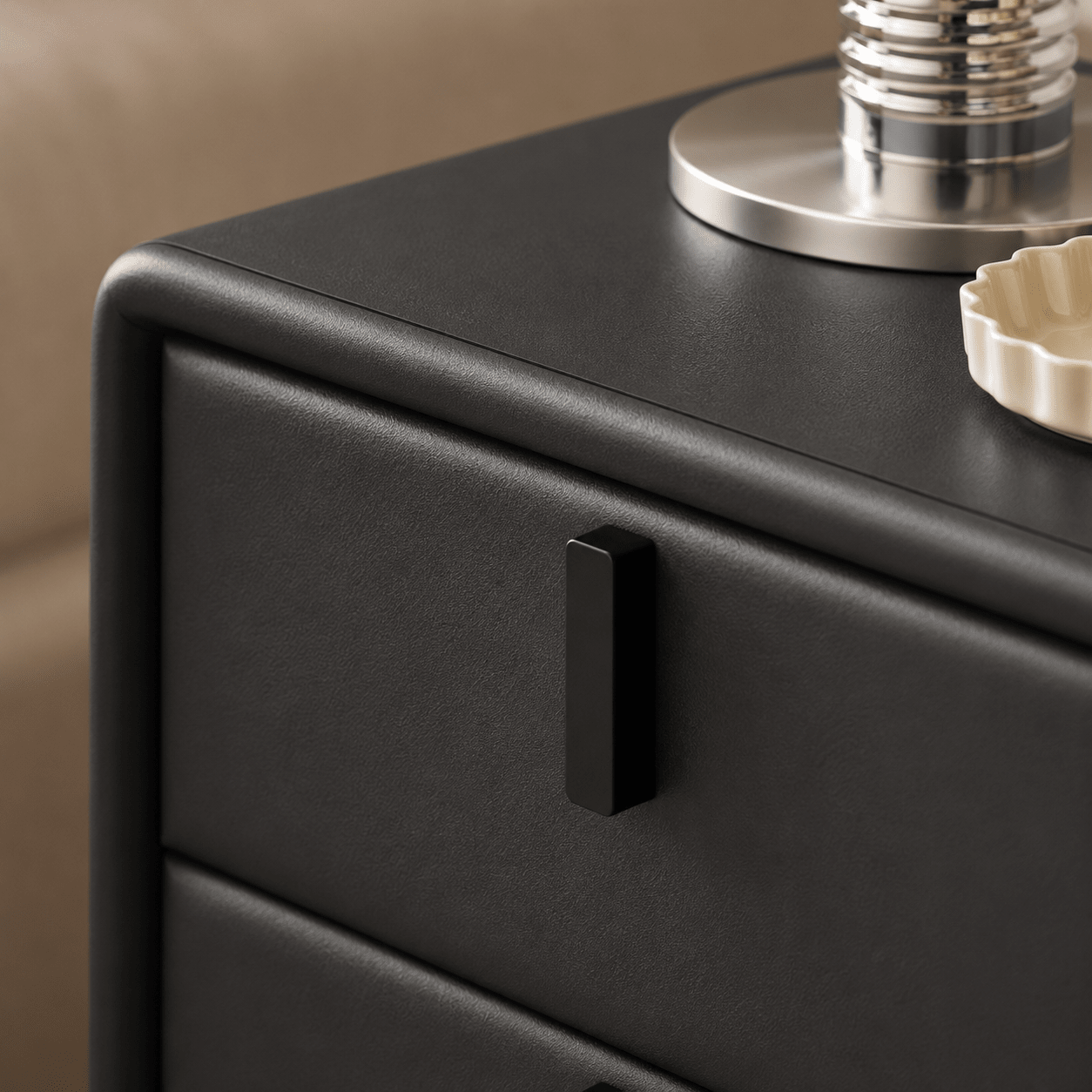 Nora Solid Wood Nightstand, product view 6 by WinSpaces