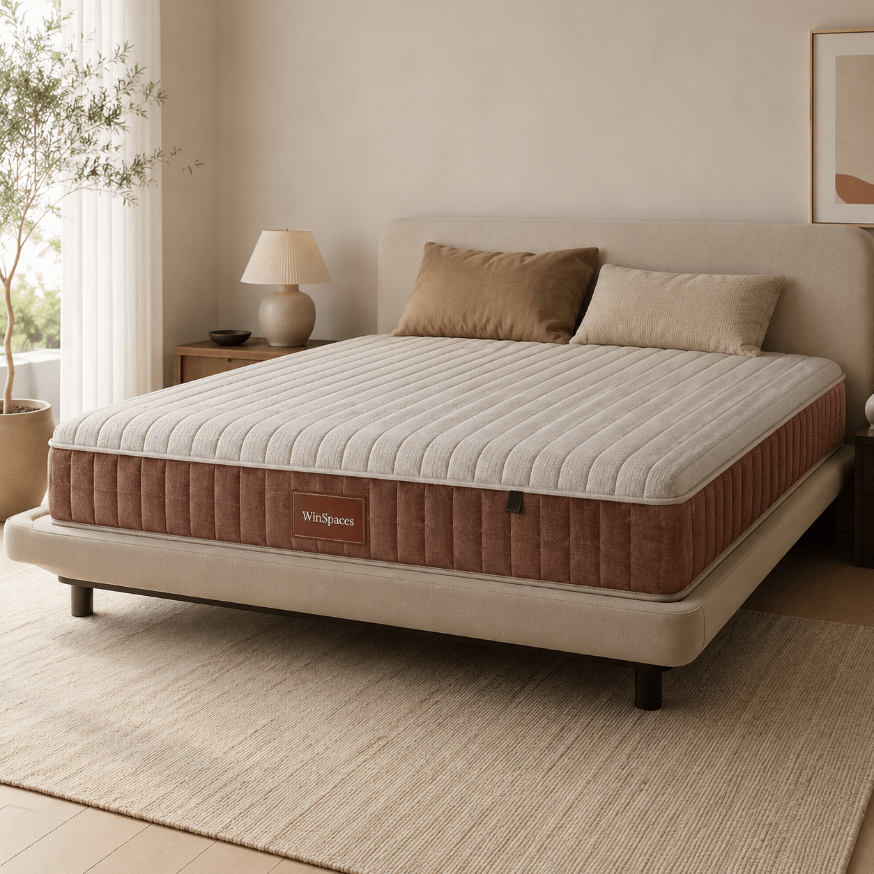 Serena Cooling Memory Foam Mattress, product view 2 by WinSpaces