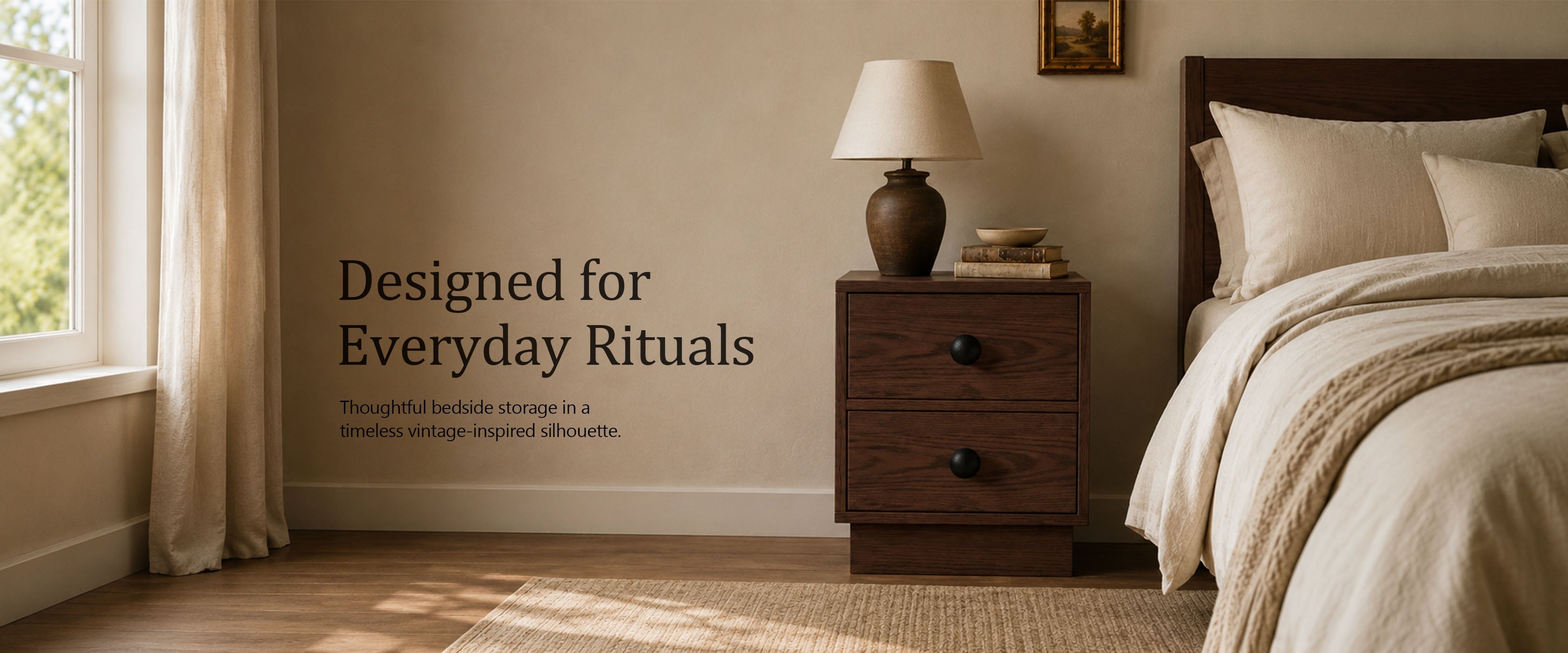 How to Choose a Nightstand for a Small Bedroom: Size and Storage Guide - WinSpaces