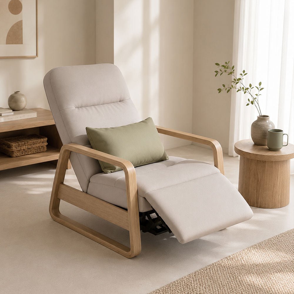 Avelor Leather Recliner Lounge Chair by WinSpaces