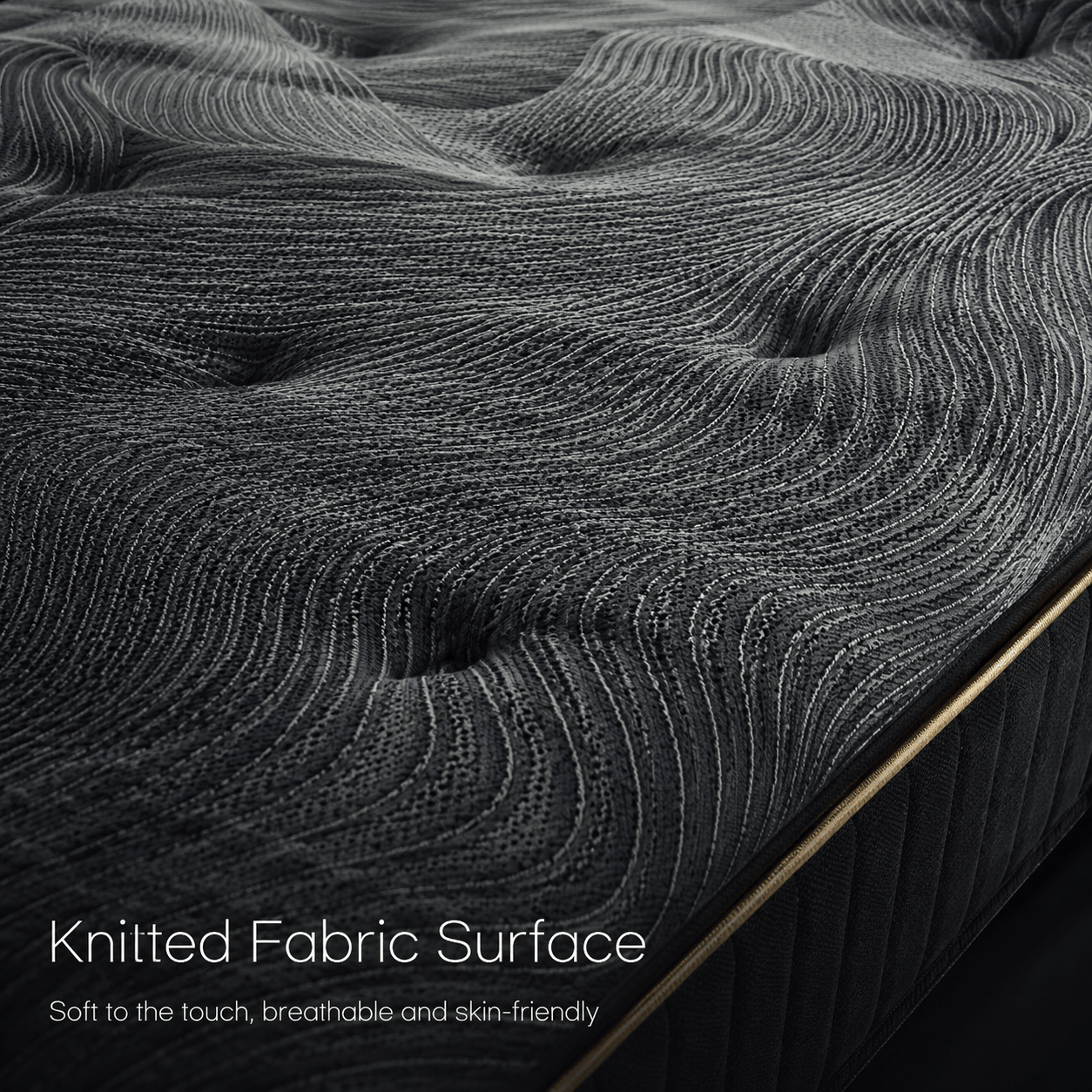 Nocturne 8.7″ Breathable Pocket Spring Hybrid Mattress, product view 7 by WinSpaces