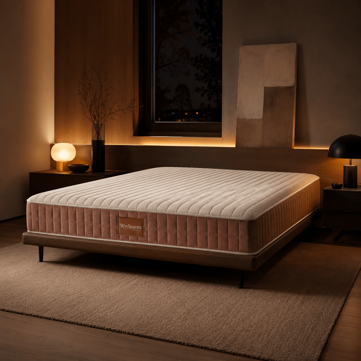 Serena Cooling Memory Foam Mattress, product view 4 by WinSpaces
