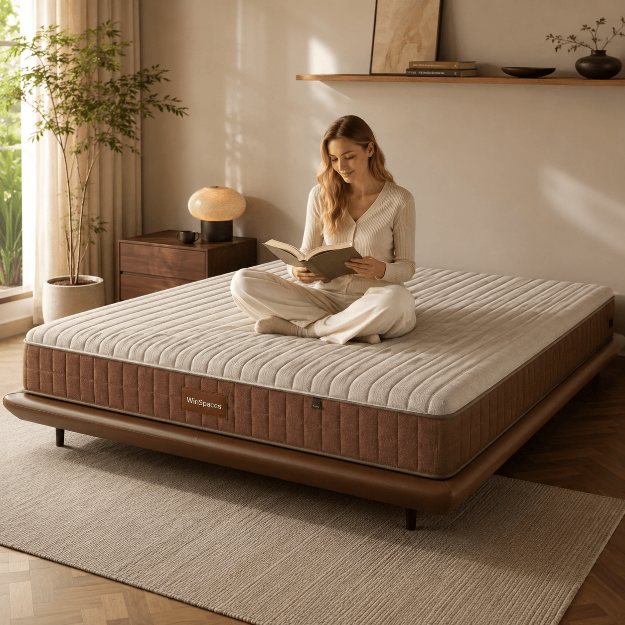 Serena Cooling Memory Foam Mattress, product view 5 by WinSpaces